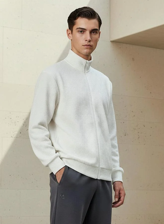 Kappa Kappa Men Textured Jacket